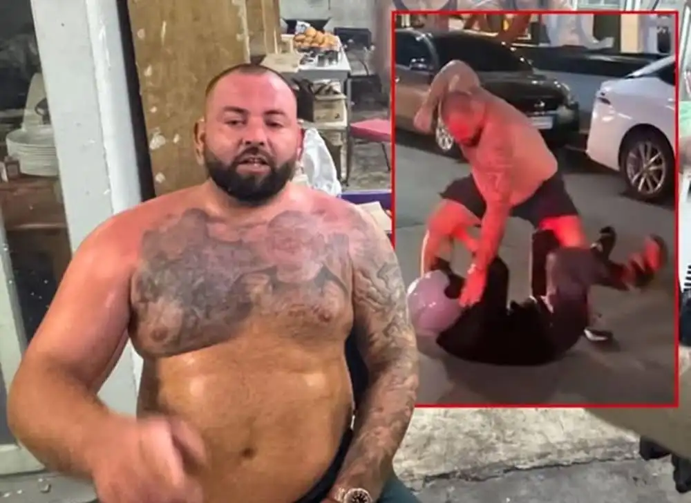British tourist arrested after mass street brawl in Pattaya