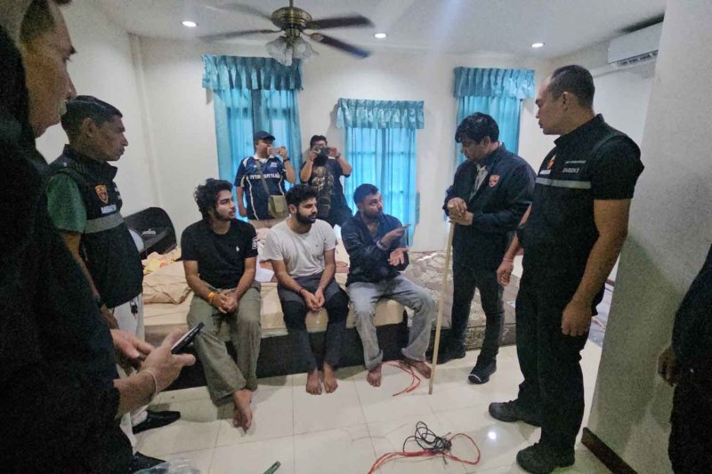 Patthai: Police freed three Indians kidnapped by scammers
